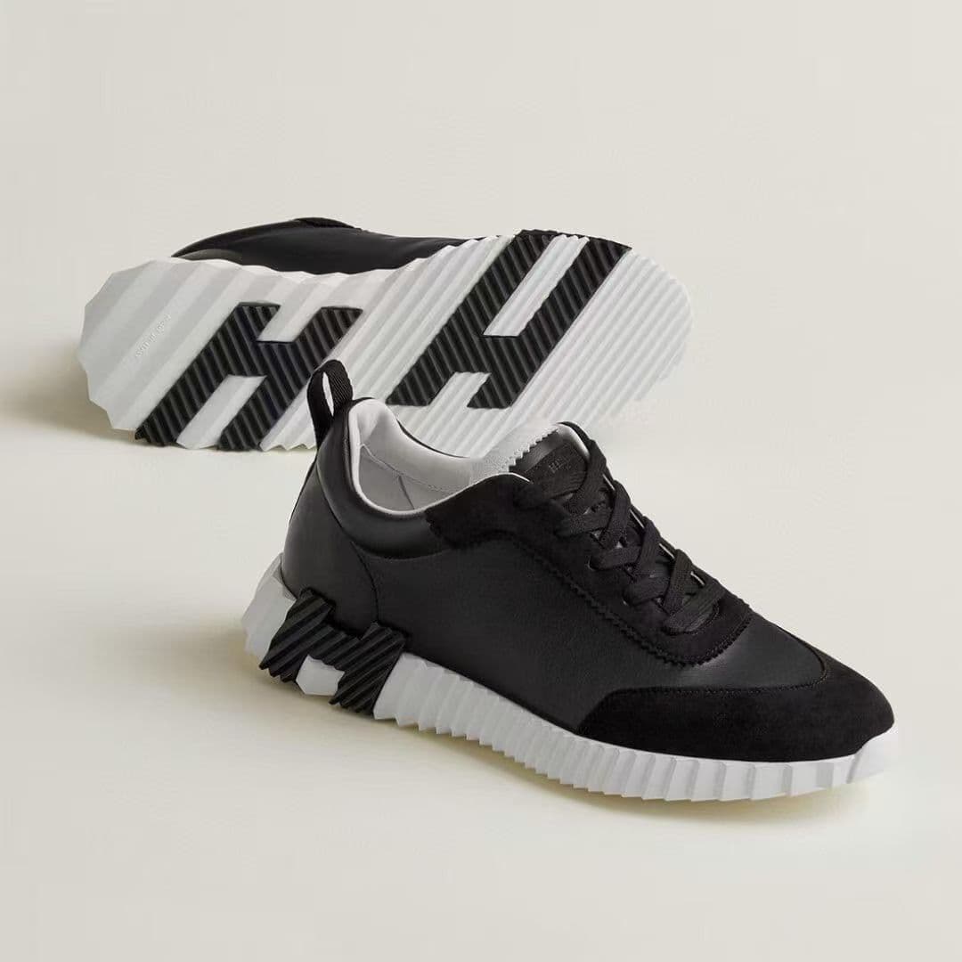 Version cuir de vache ~ Baskets blanches à blocs de couleurs H pour femmes 2025 Nouveau cuir véritable bout rond à lacets plat décontracté coupl