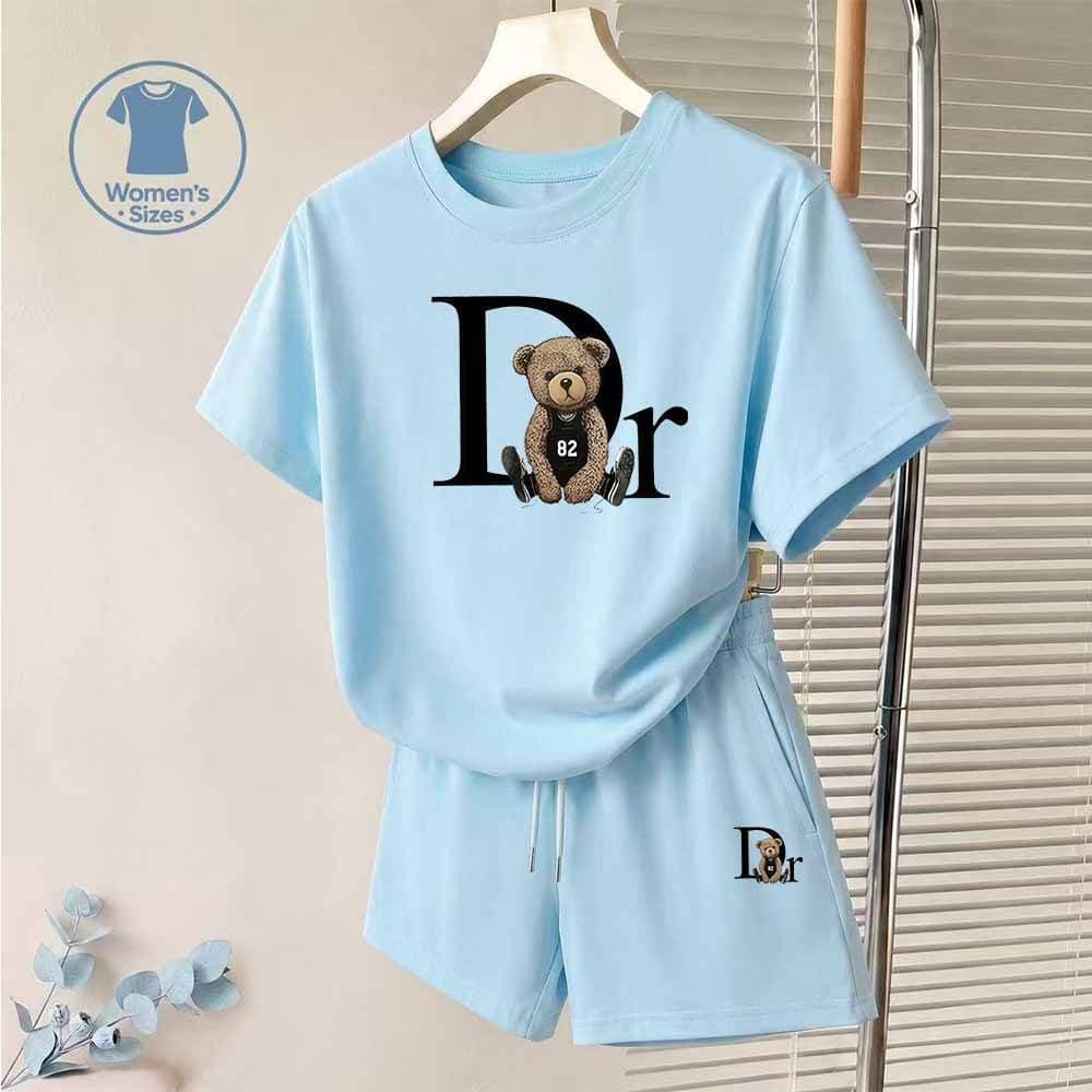 Women's Breathable Polyester Blouse & Maxi Skirt Set Sleeve Two-Piece Outfit Casual Summer Fashion Beige S-XXXL