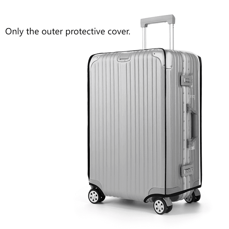 Housse de protection pour valise, transparente, étanche, épaisse, résistante à l'usure, pour valises de 20/24/26/28 pouces