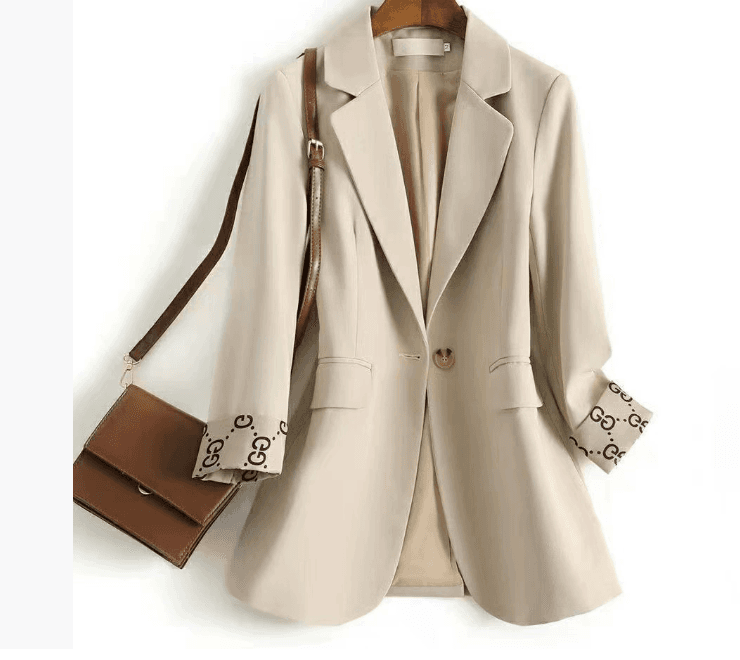 Veste de costume pour femme, nouvelle version coréenne, style slim, printemps et automne, avec un petit chemisier décontracté