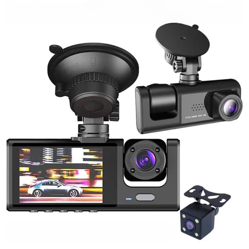 Driving recorder 2 inch three-recording WIFI vehicle monitoring night vision HD S1 car CarDvrCam cross-border explosions