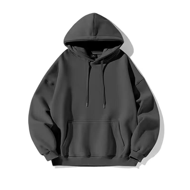 Men's Clothing Men's Hooded Sweatshirt Ins Style Loose Trendy Brand Men's Spring And Autumn Loose Top Thin Solid Color Jacket Wholesale