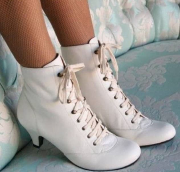 Ladies Block Heel Booties Boots with Zip Fastening Womens Ankle Boots