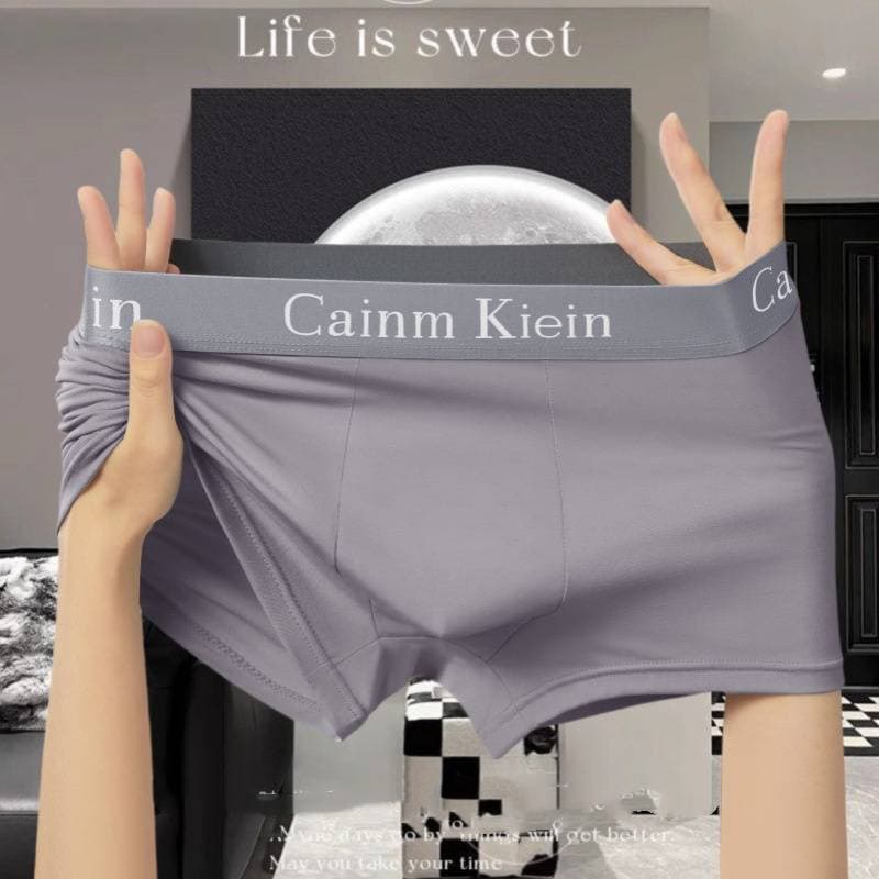 Men's Underwear New Fashion Men's Underwear Mid Rise Breathable Inner Crotch Sports Boxer Briefs Soft Skin Friendly Boxer Shorts Teenagers