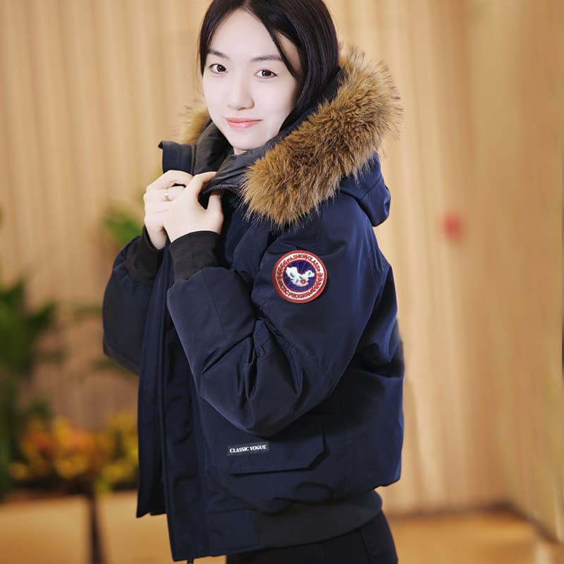 Doudoune d'hiver pour femme, combinaison de vol, veste courte, coupe-vent, chaude, épaisse, parka, tendance.