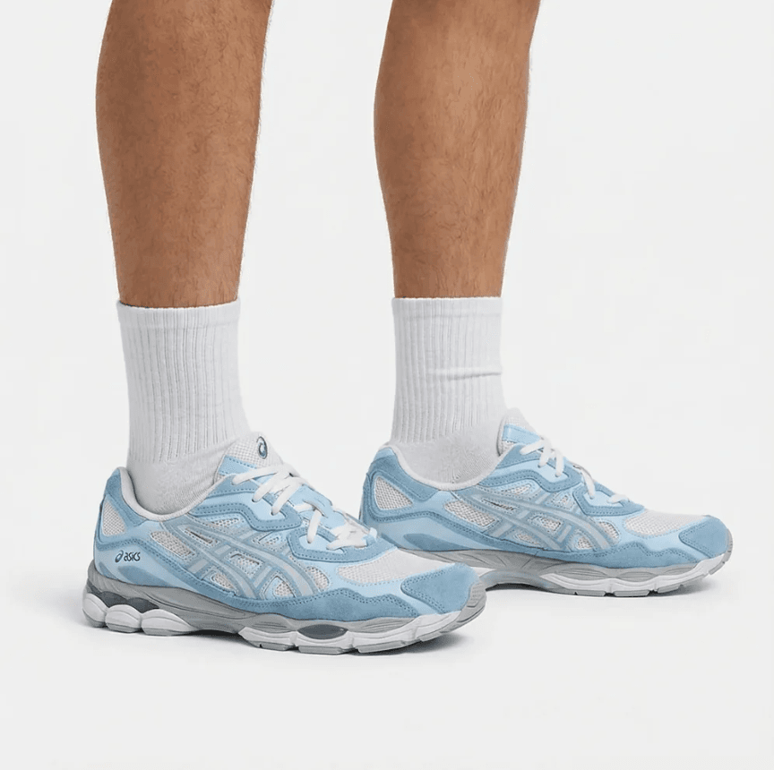 ASICS GEL-NYC Comfortable, Anti Slip, Wear Resistant Low Cut Running Shoes 1203A383-107