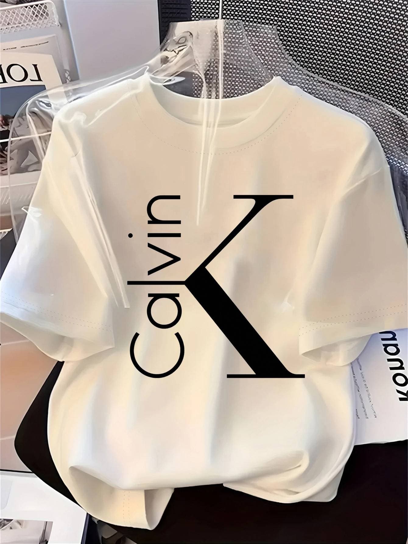 Summer Fashion T-Shirt Trendy Loose Fit Casual Short Sleeve Printed Top