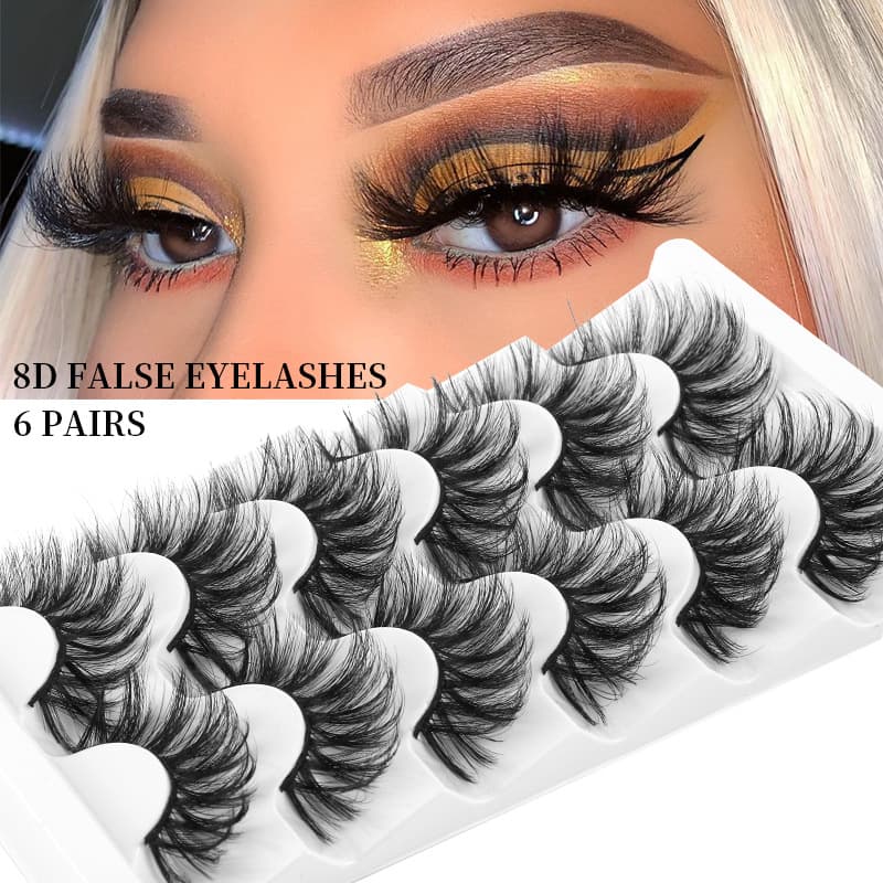 Lash extension set Thick high mink false eyelashes naturally curl your lashes