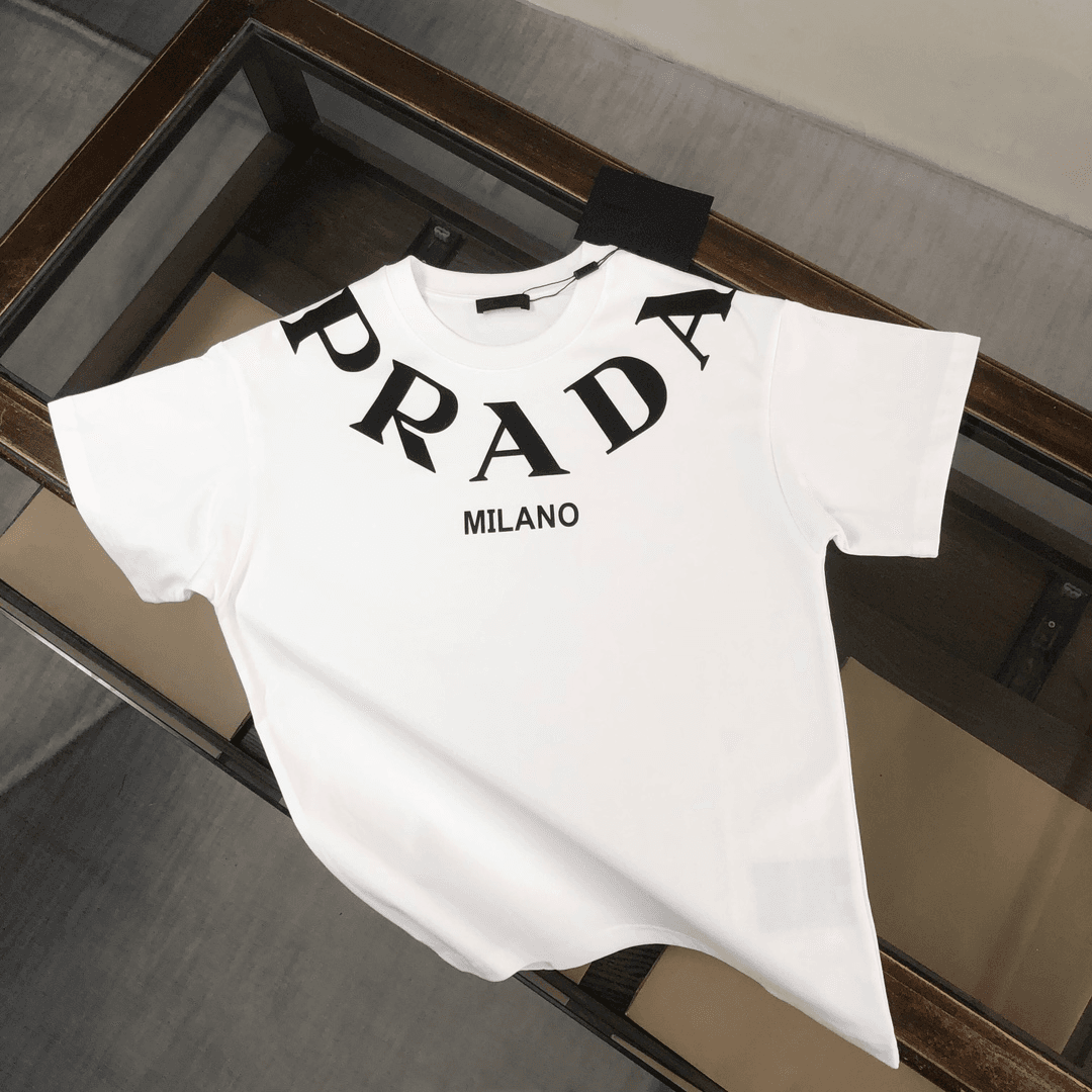Hommes Nouvelle Tendance De La Mode Haut De Gamme Célèbre Marque D'été Couleur Unie T-shirt À Manches Courtes Pour Hommes Imprimé Pur Coton Sé