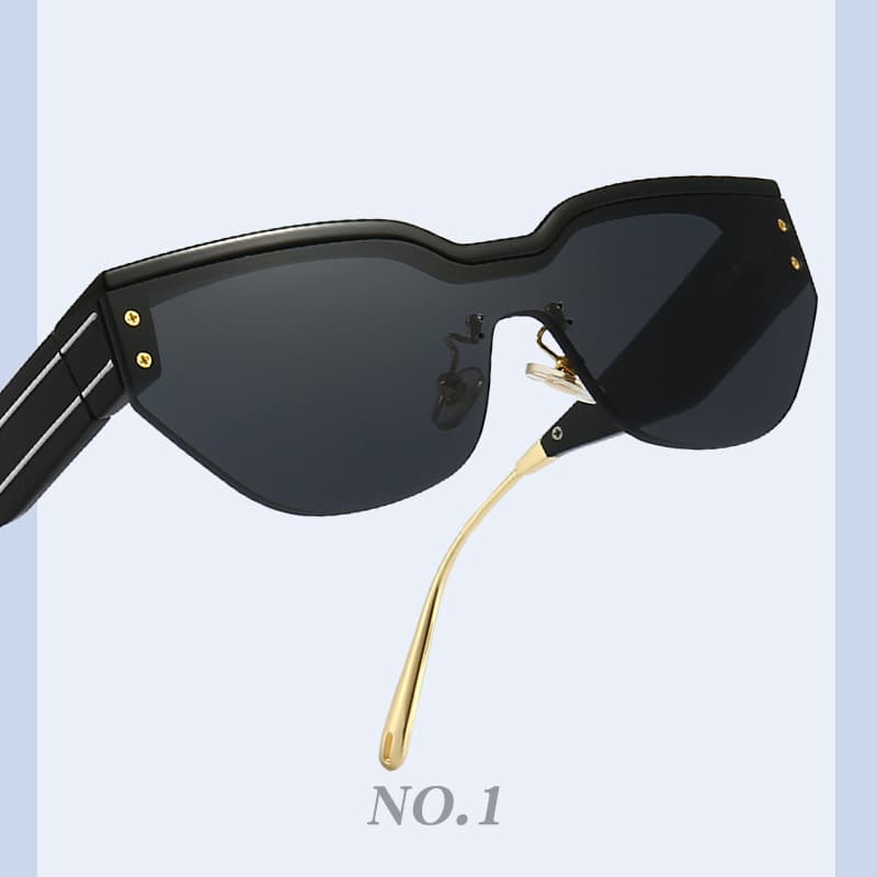new modern retro sunglasses INS style street photography big-name sunglasses