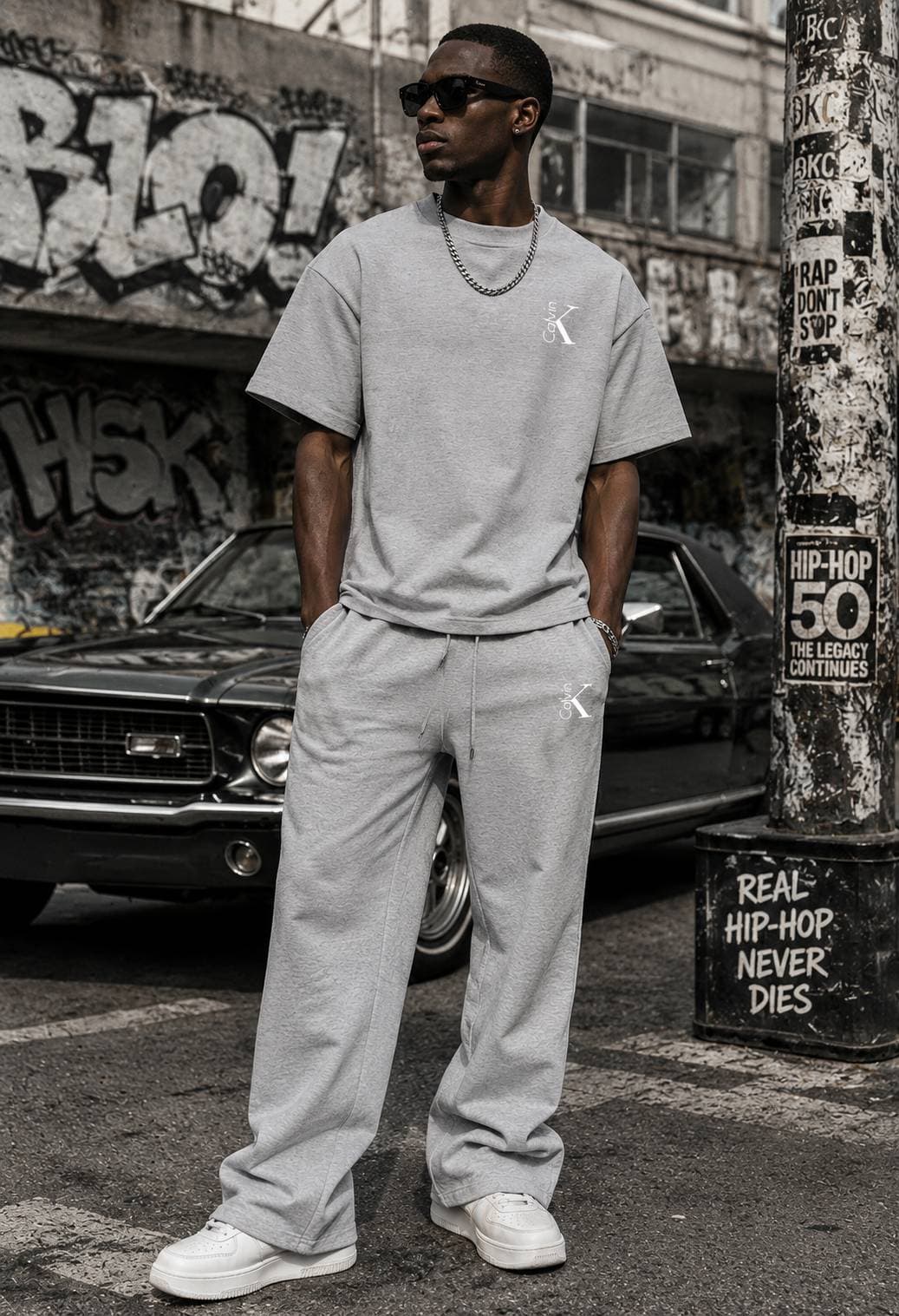Men's Clothing Men's T-Shirt Euro Fit Streetwear Soft And Breathable Essential For Summer Casual Wear T-shirt Sets