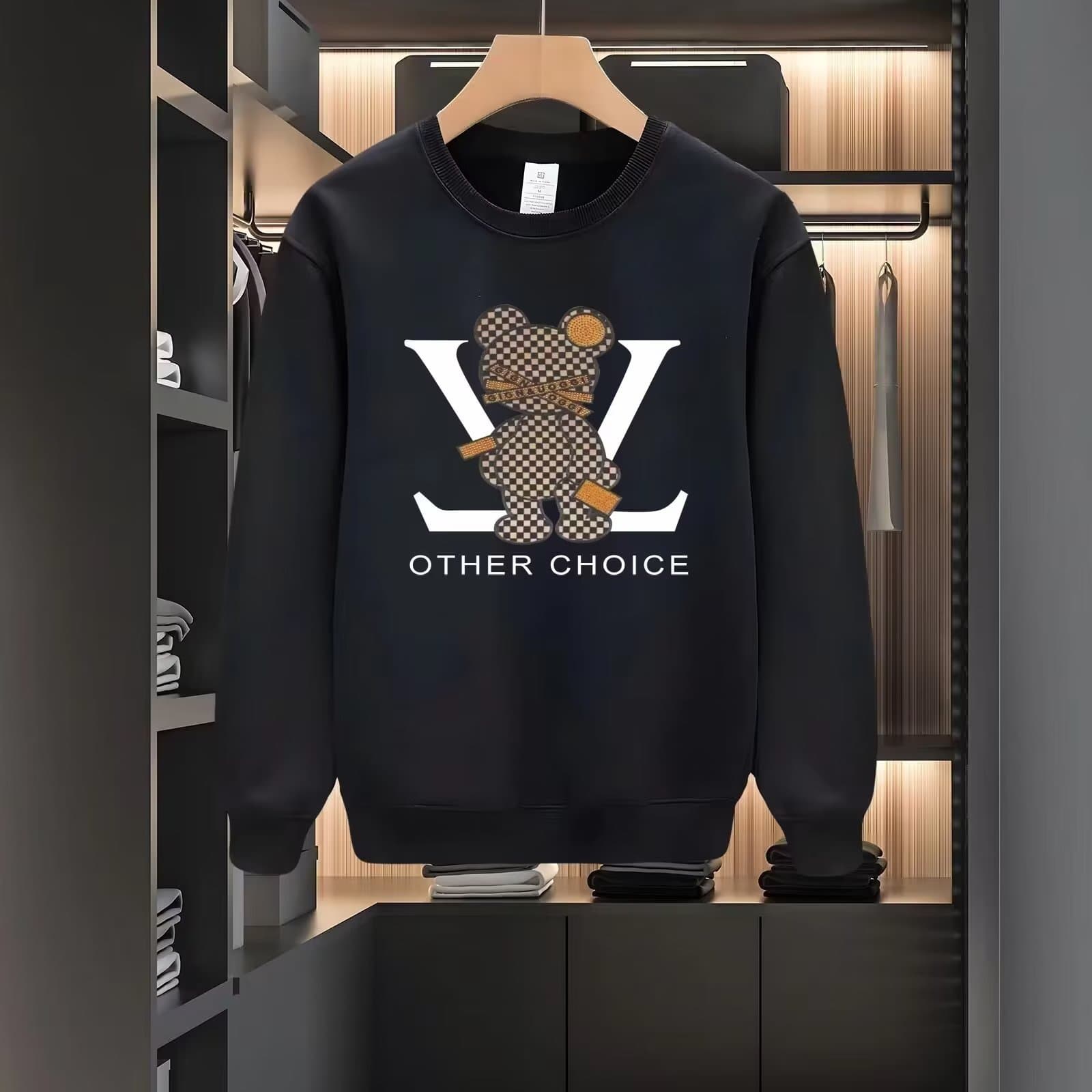 Spring and autumn 2024 men and women round-necked high-quality sweatshirts