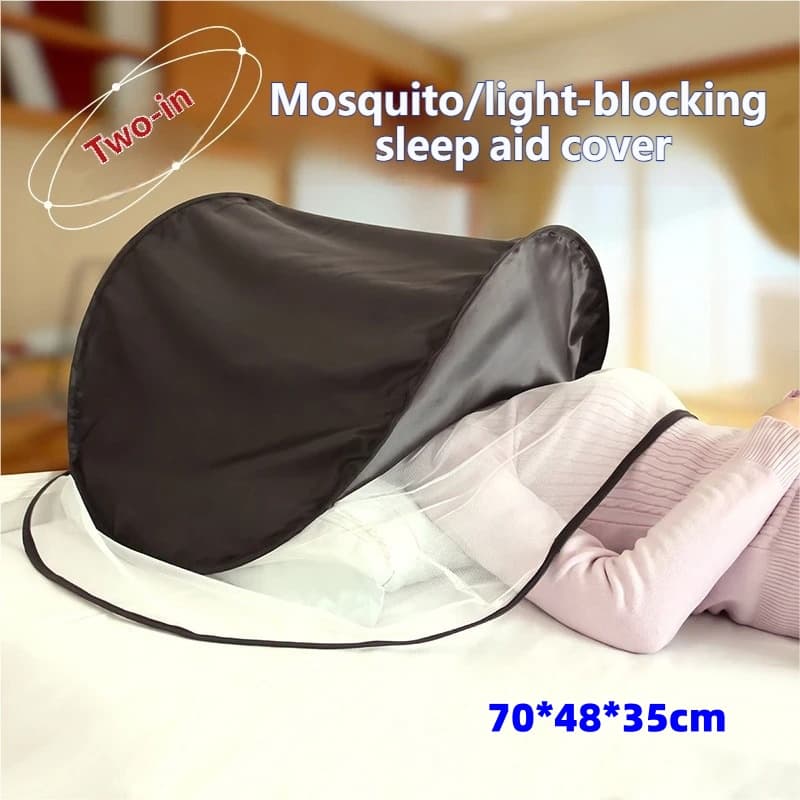 (No.116)(C1)Portable, Self-installing Mosquito-proof Mesh Netting Folding Small Business Travel Mosquito Net, Folding Mosquito Tent
