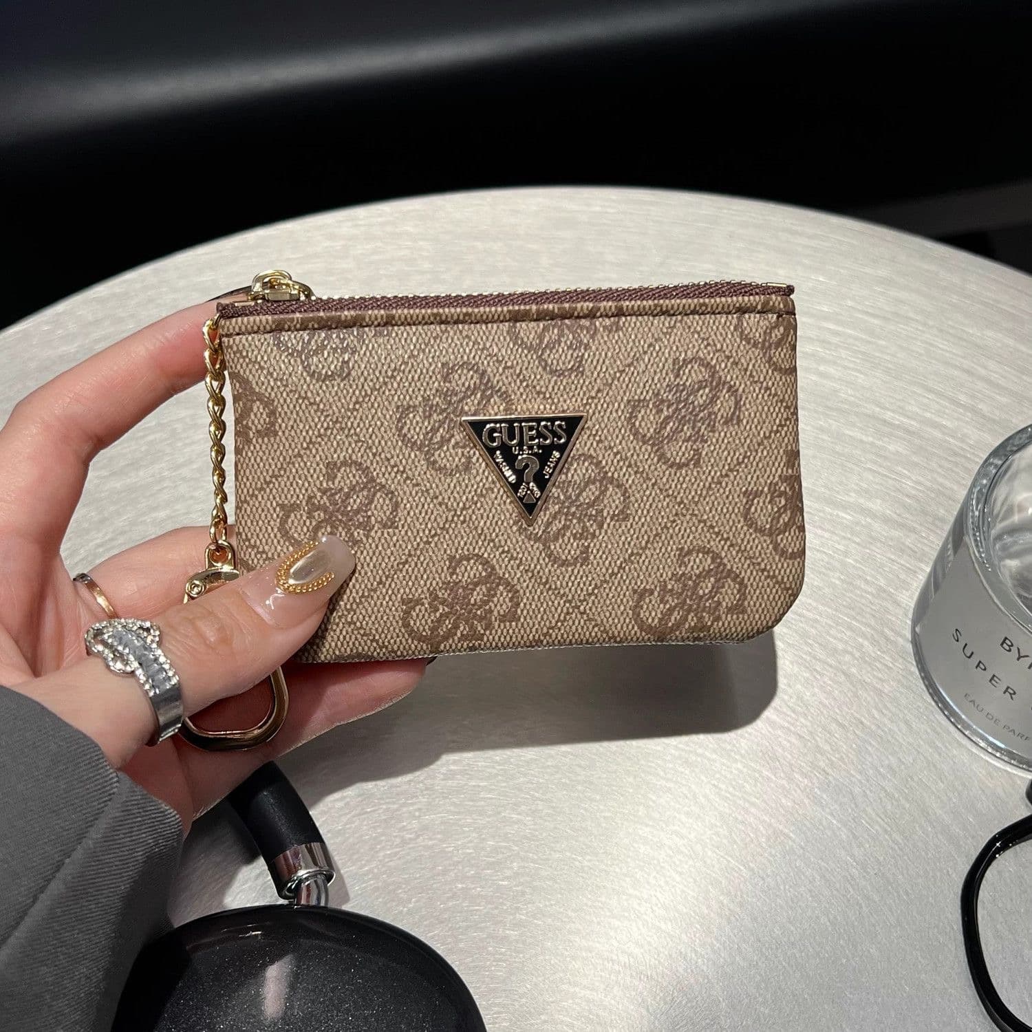Pochette porte-cartes/porte-cartes Zero, style classique et tendance, unisexe, collection 2026.