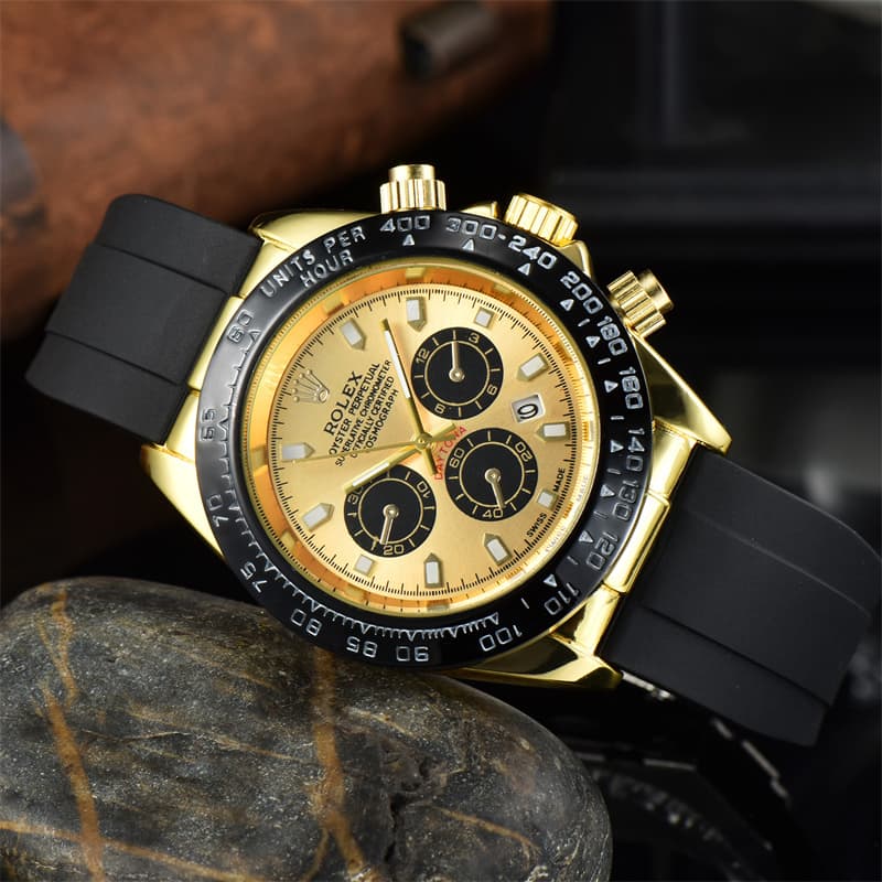 Montre à Quartz pour hommes, classique, populaire, légère, de luxe, pour loisirs, étanche, calendrier, bande sélectionnée