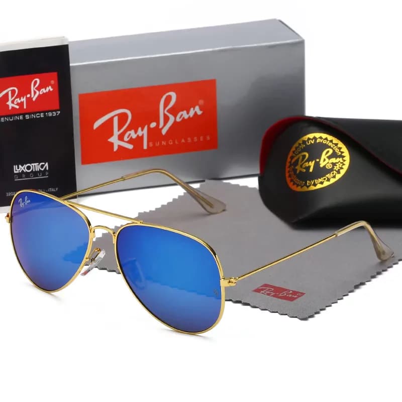Ray-Ban.2024 Tendances de la mode Lunettes de soleil aviateur unisexes de créateur 3025