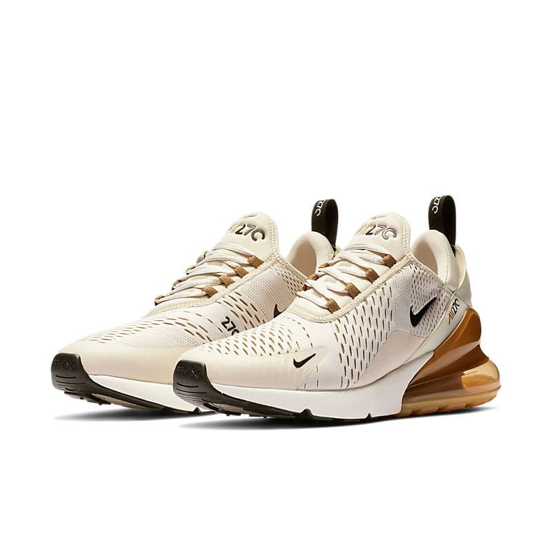 Chaussures de sport Air Max 270s pour hommes et femmes, en mesh, pour la course et l'extérieur.