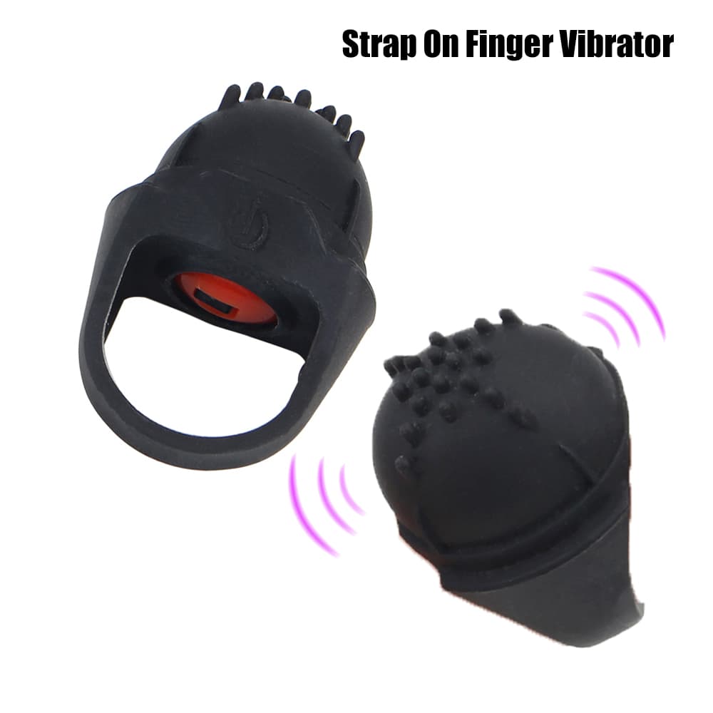 Mini Strapon Finger Vibrators For Woman Lesbian Clitoris Stimulator Nipple Massage Masturbator Couple Tools Erotic Toys