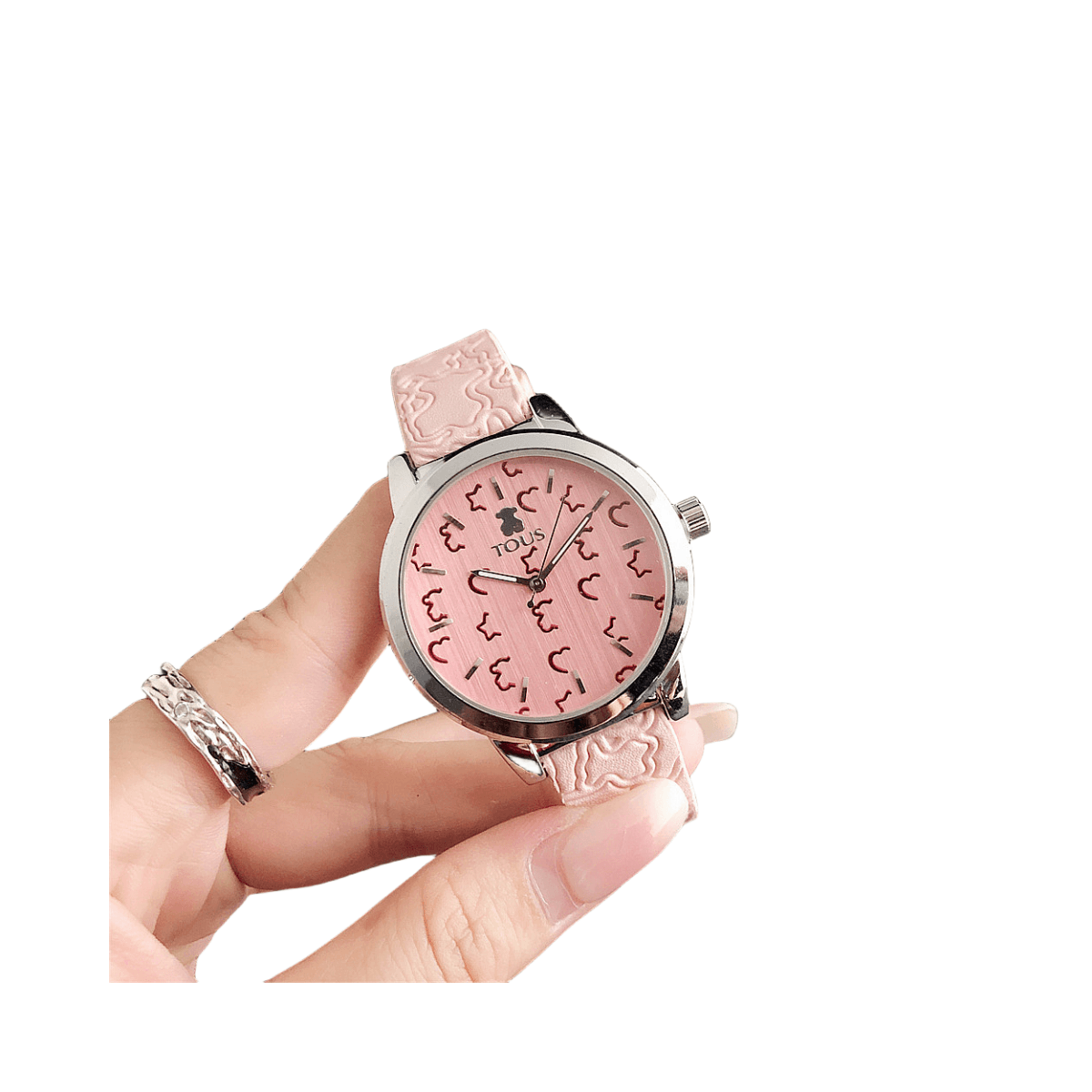 Montre à ceinture en alliage pour femmes, Simple, à la mode, base de montre en acier inoxydable, à Quartz, marque la tendance du raffinement