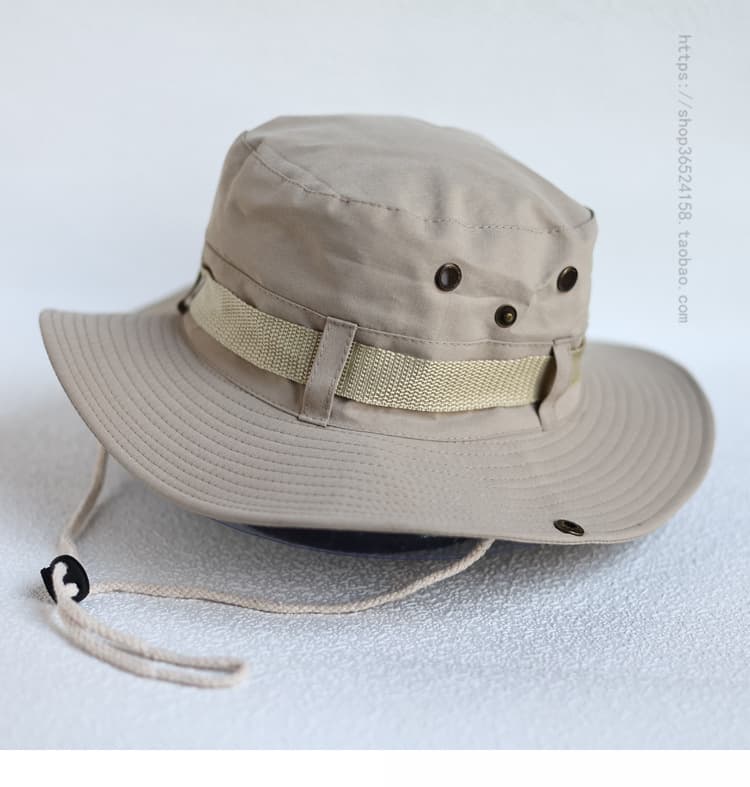 Unisex Big Brimmed Fisherman Hat Men Summer Breathable Sun Protection Camping Hat Outdoor Mountaineering Fishing Basin Hat Fashion Brand