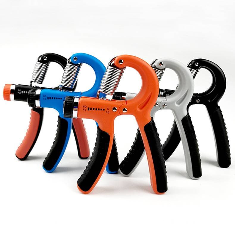 5 60kg Adjustable Countable Gripper Muscle Trainer Portable Fitness Equipment Finger Strength Training Gripper