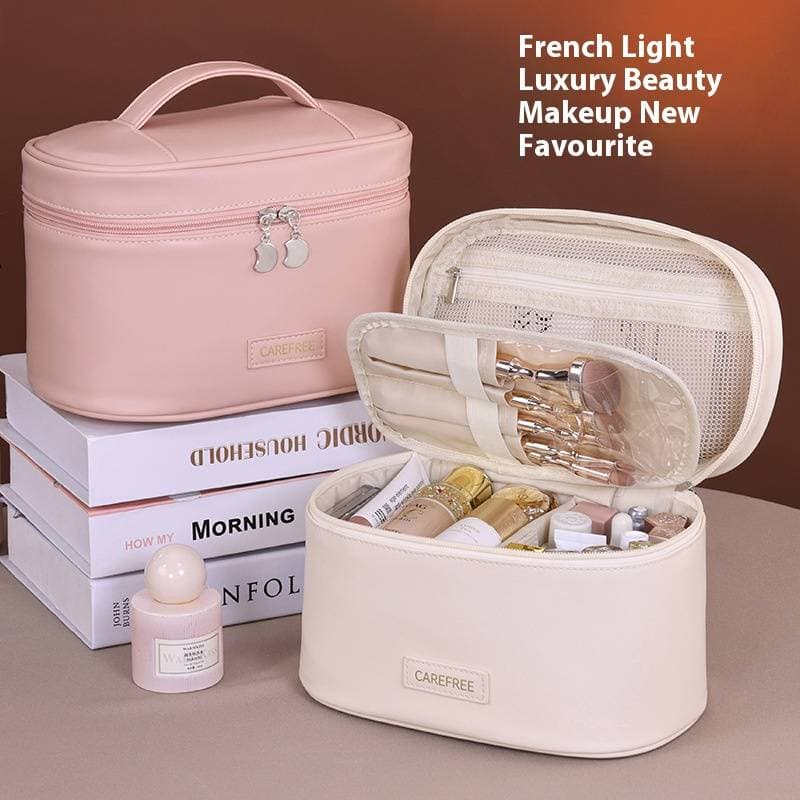 Makeup Tools & Accessories New Product Oval Dream Cosmetic Bag High Grade Travel Portable Multi Functional Hand Held PU Cosmetic Storage Bag