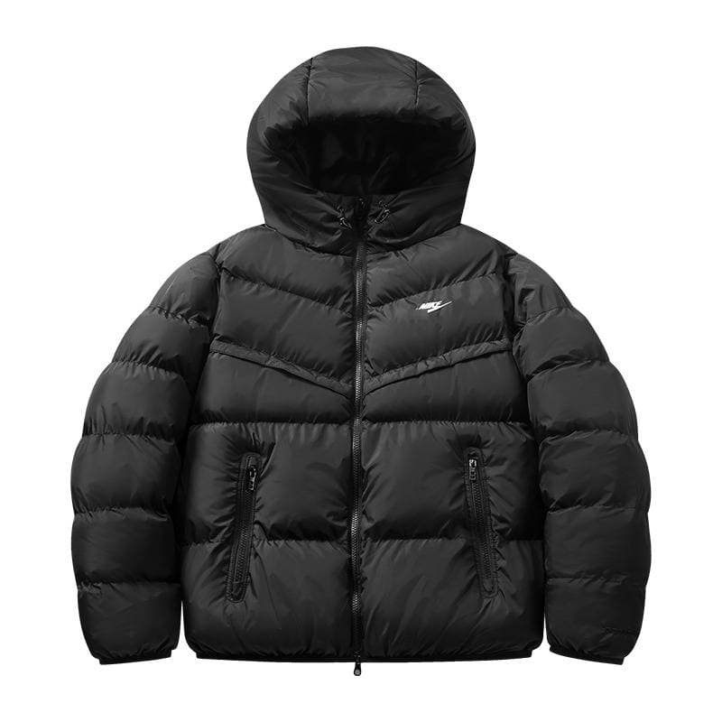 Doudoune à capuche pour homme, coupe-vent et imperméable, manteau d'hiver