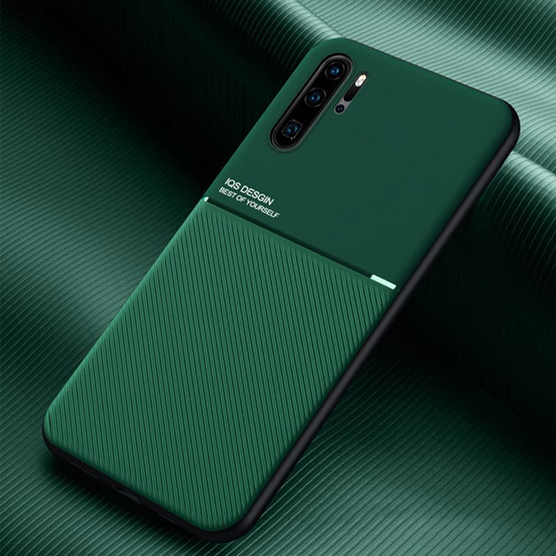 For Huawei P30 Lite P40 P20 Mate 40 20 Pro Lite Case Leather Matte Cover Huawei Honor 10X 9 10 Lite 10i 8X 9X 20 Pro Mag