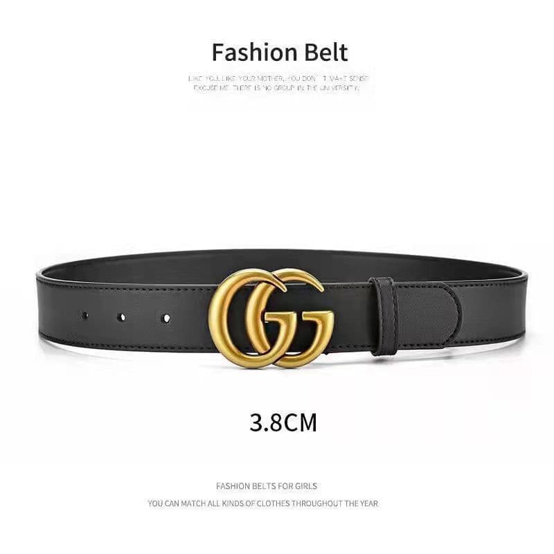 Ceinture en cuir pour hommes et femmes, boucle à lettre tendance, version coréenne, pour jeans