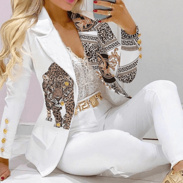 Women's New Casual Fashion Suit Suit