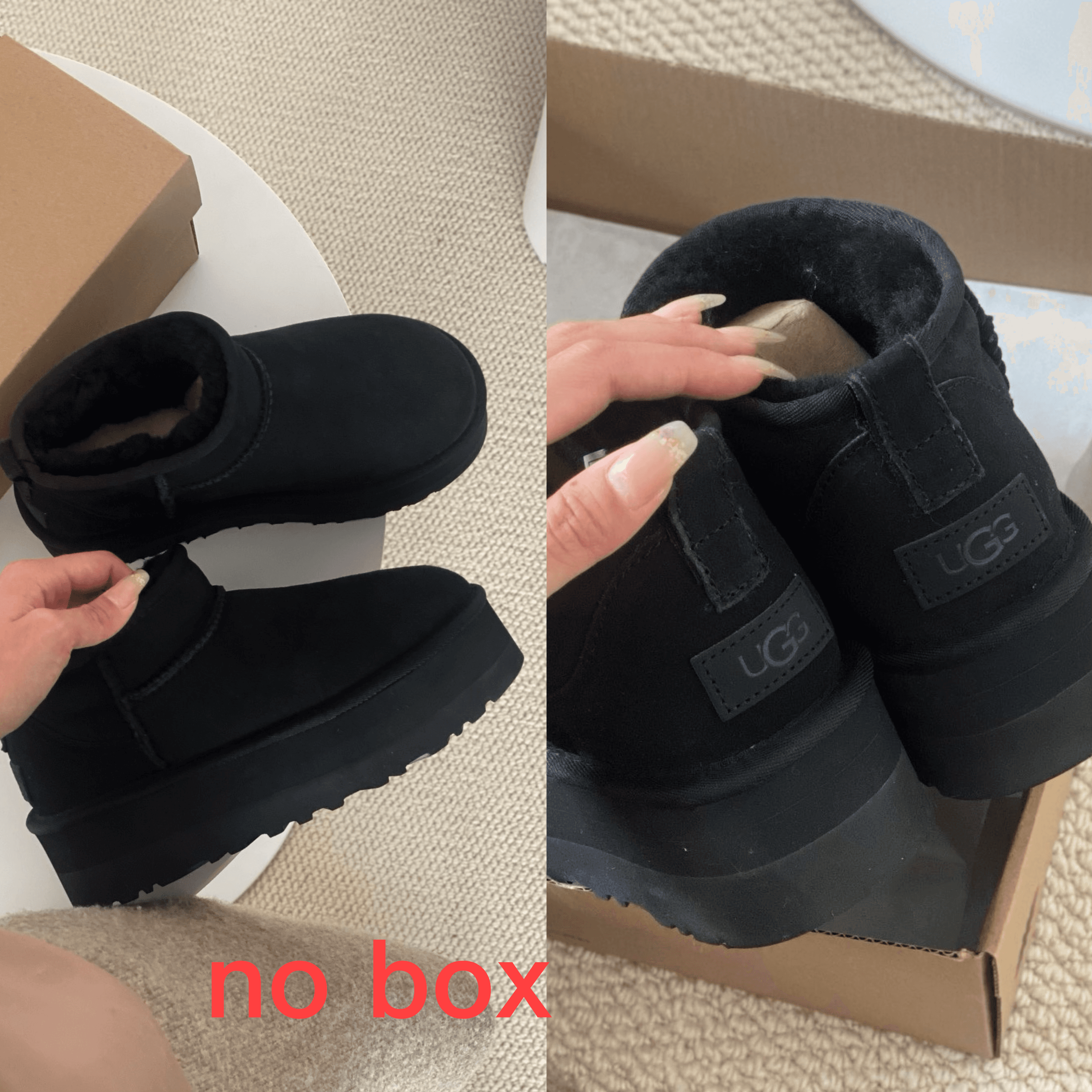 Chaussures pour femmes, bottes courtes de pluie d'hiver à semelle épaisse, bottes de neige, bottes d'hiver à tête ronde à semelle épaisse pour