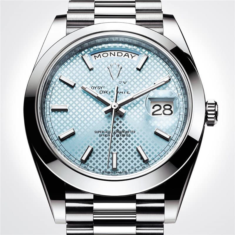 Montre-bracelet en acier pour homme Laojia Business Diary