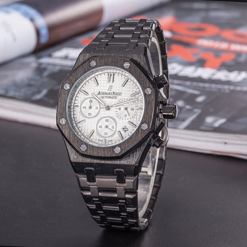 Montre multifonctions à plusieurs cadrans avec calendrier et fonction luminescente, marque suisse ancienne Audemars Piguet, montre tendance pour hom