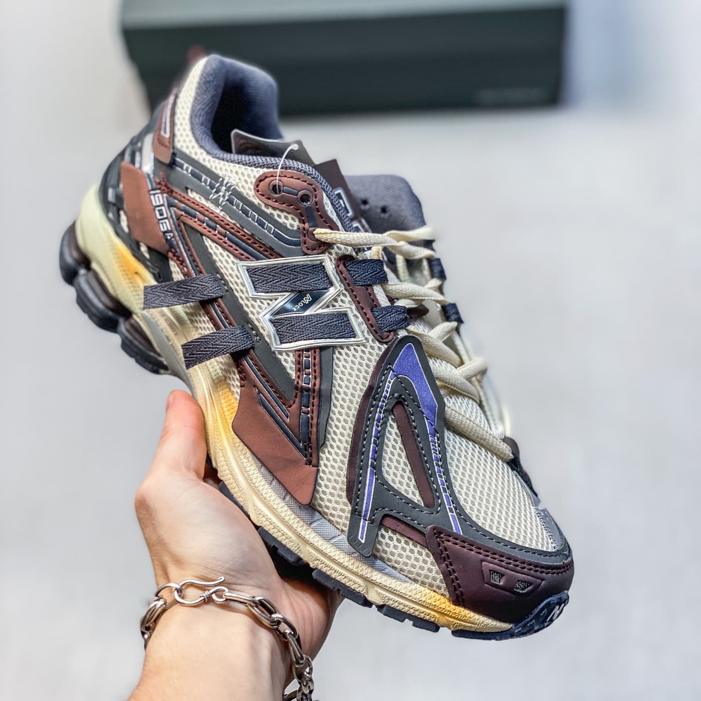 Putian Original Quality, Cross-border NB Retro Running Mesh Respirant Chaussures de Sport Décontractées, Mode et Polyvalentes