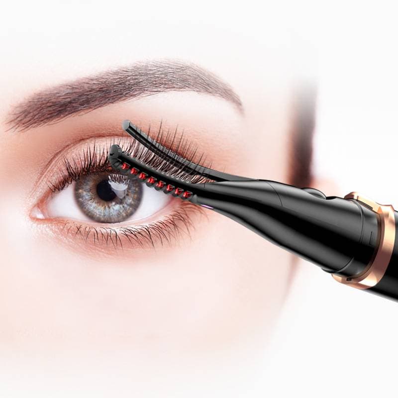 Heated Eyelash Curlers, Electric Eyelash Curlers, Rechargeable Lash Curler With Eyelash Comb For Makeup Natural Curling Eye Lashes 24hr Long Lasting