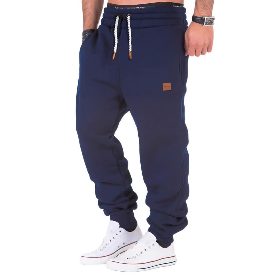 Men's Clothing Men's Autumn And Winter Stitching Training Sports Trousers Leggings Men's Sports Fitness Pants Sweatpants S 5XL