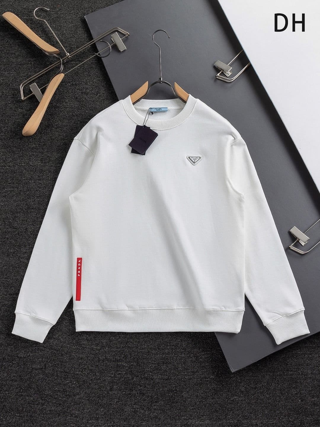 Haut à col rond décontracté de haute qualité pour hommes et femmes, nouvelle collection printemps et automne