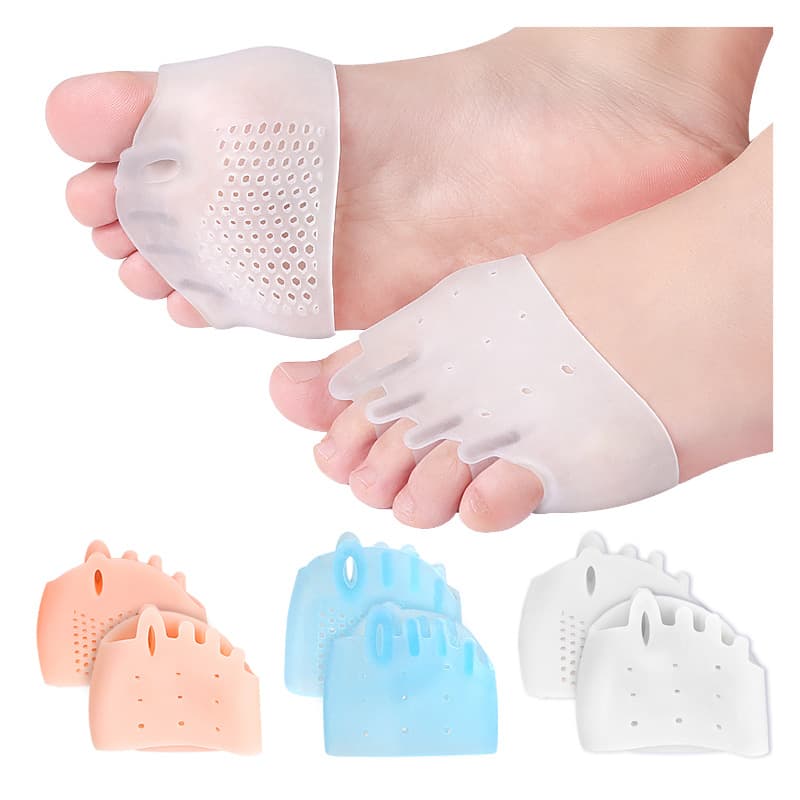5-Toe Separator Bunion Corrector For Women - Breathable Honeycomb Design, Pain Relief & Comfort, Flexible SEBS Material, Universal Fit For Spring