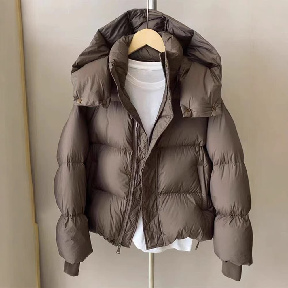 Women's Clothing New Down Cotton Jacket For Women Winter Short Thickened Fashionable Cotton Jacket Loose Design Cotton Jacket