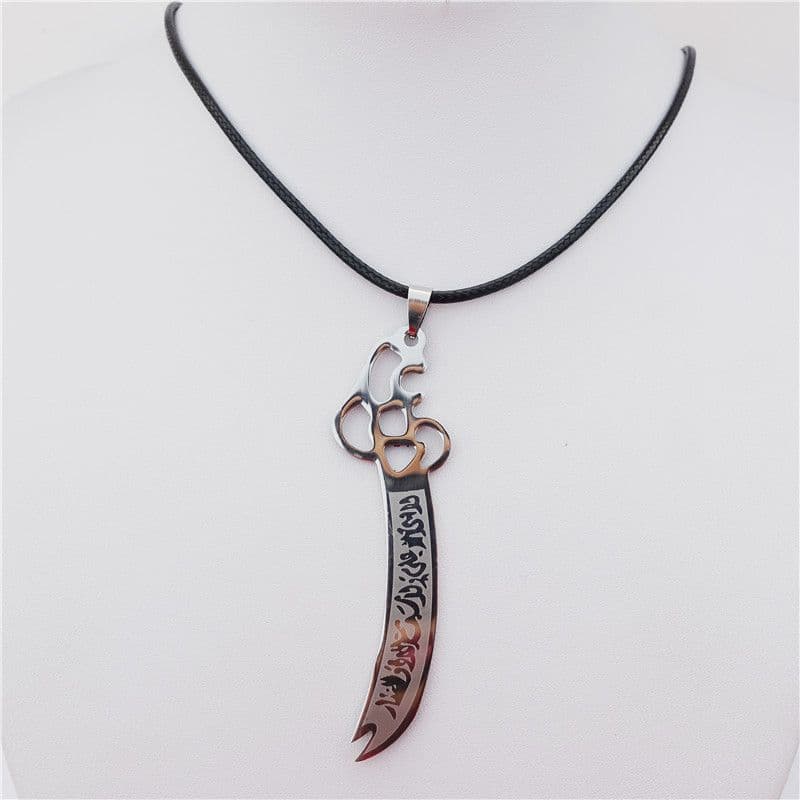 Zulfikar Imam Ali Sword Necklace Muslim Islam Knife Stainless Steel Pendant Arabic İmam Jewelry Gift