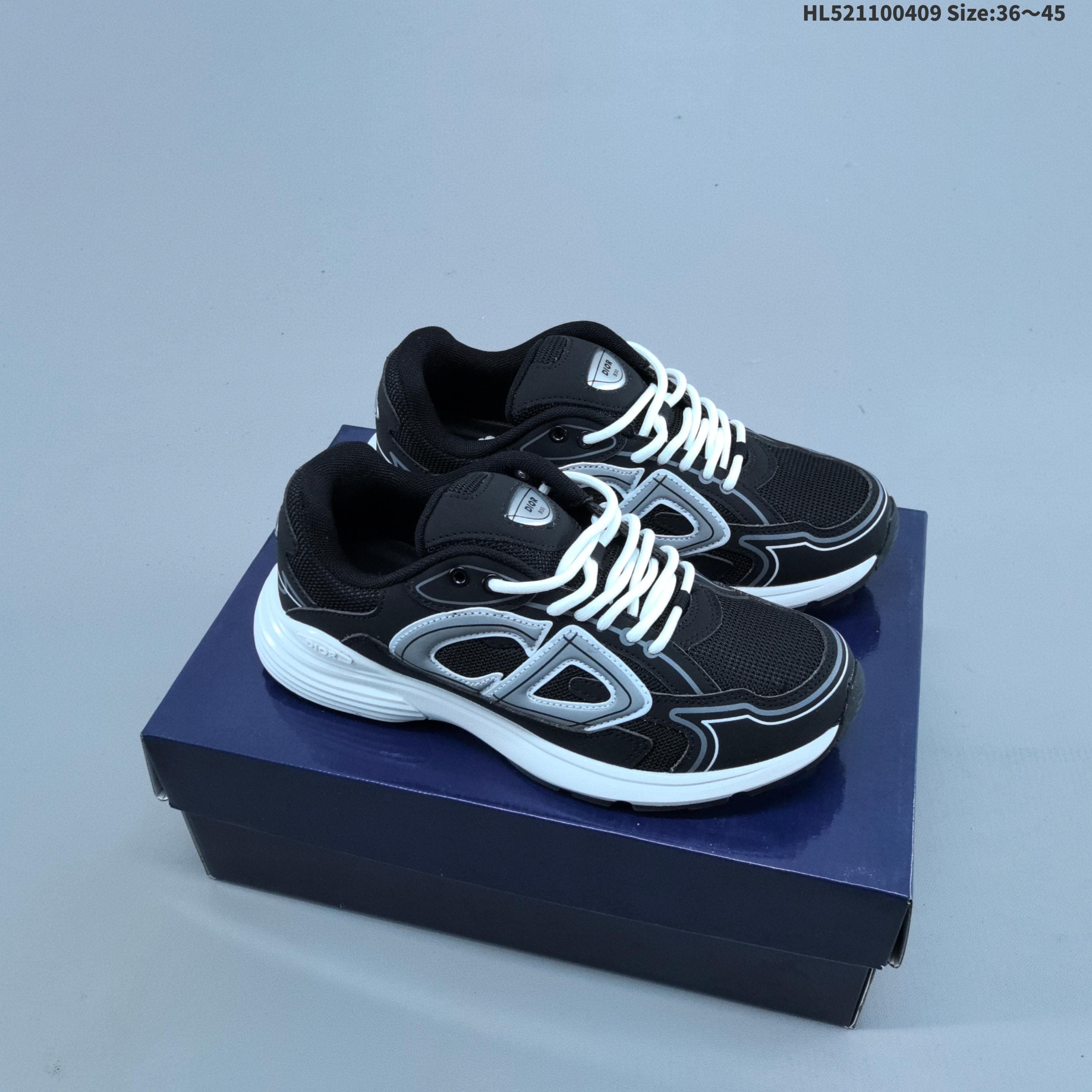 Dioor B30 Series Countdown Tech Mesh Fabric Thick Sole Up Lace Up Casual Low Cut Sports Dad Shoes!
