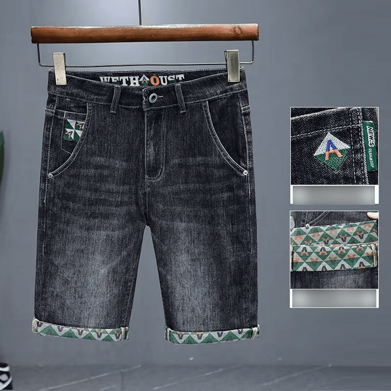 Men's Clothing Y2K Big Boy Jeans Pants Hip-hop Cartoon Pattern Embroidery Loose Jeans Men's Trend