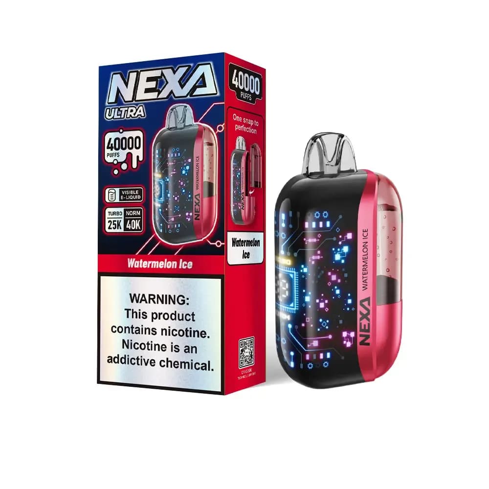 Kit de vape jetable Nexa Ultra 40K 800 mAh 20 ml (40 000 bouffées) (entrepôt UE)