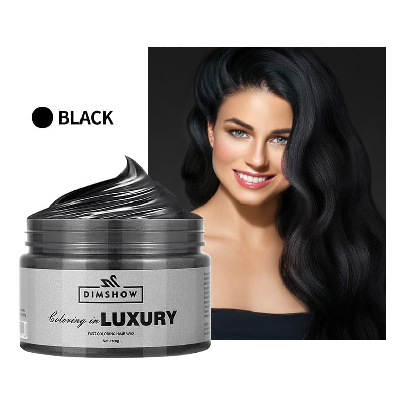 Temporary Hair Color Wax Diy Mud One-time Molding Paste Dye Cream Hair Gel for Hair Coloring Styling