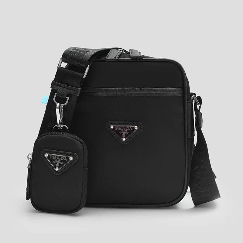 Sac photo vertical décontracté à bandoulière pour homme