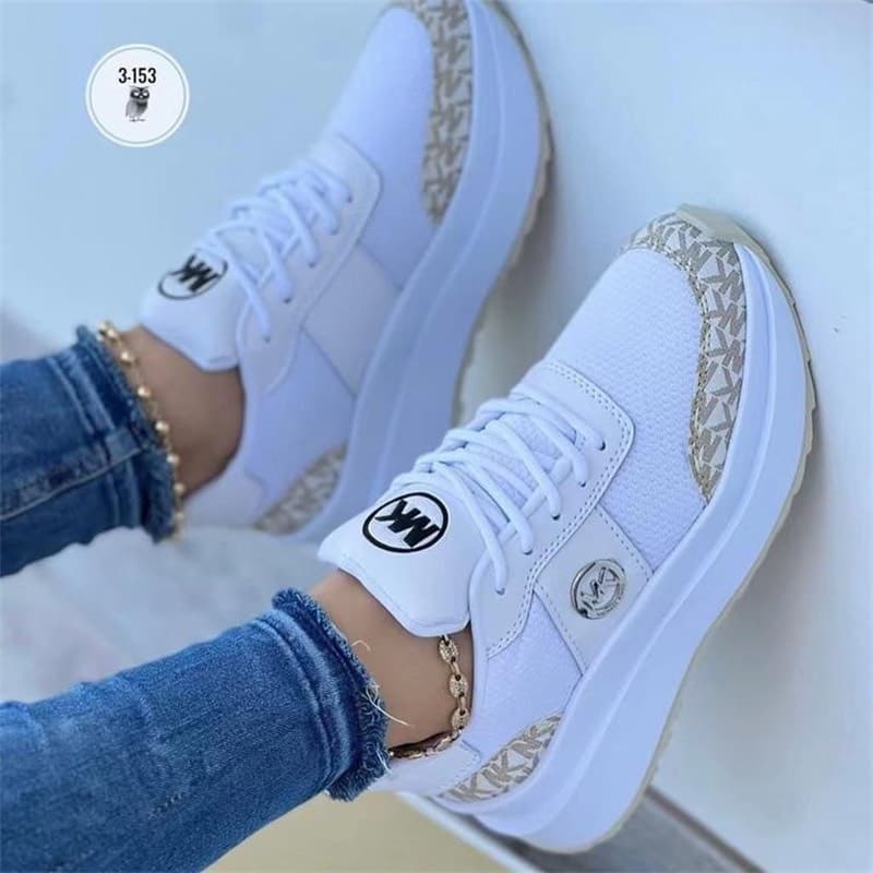 Chaussures de marche pour dames chaussures d'absorption des chocs chaussures de basket-ball baskets semelle en caoutchouc maille