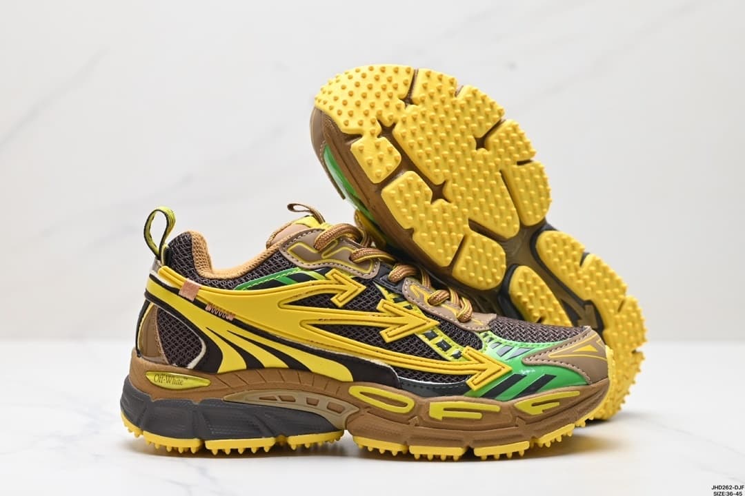 Chaussures de course athlétiques unisexes Be Right Back d'Off-White, baskets décontractées et colorées pour adultes