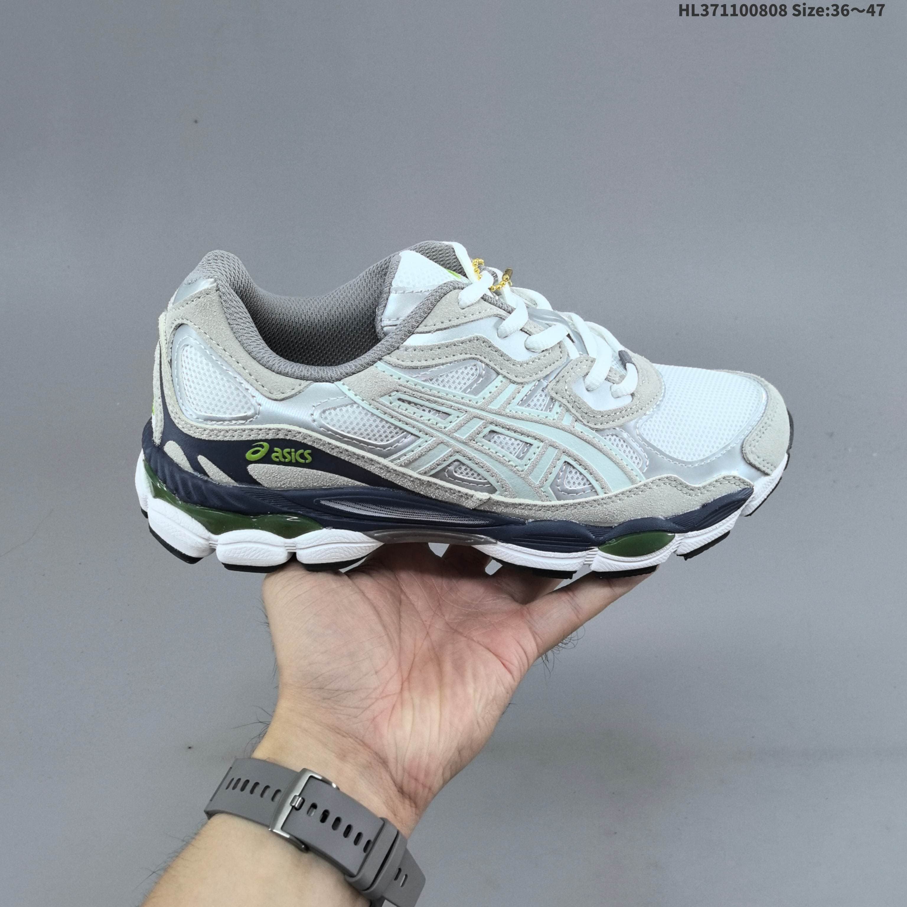Chaussures de running Asics NYC Gels NYC Sneakers Cream Solar Power Pure Sier Outdoor Sneakers Sports Athleisure Trainers Fashion Daily Outfit 36-47