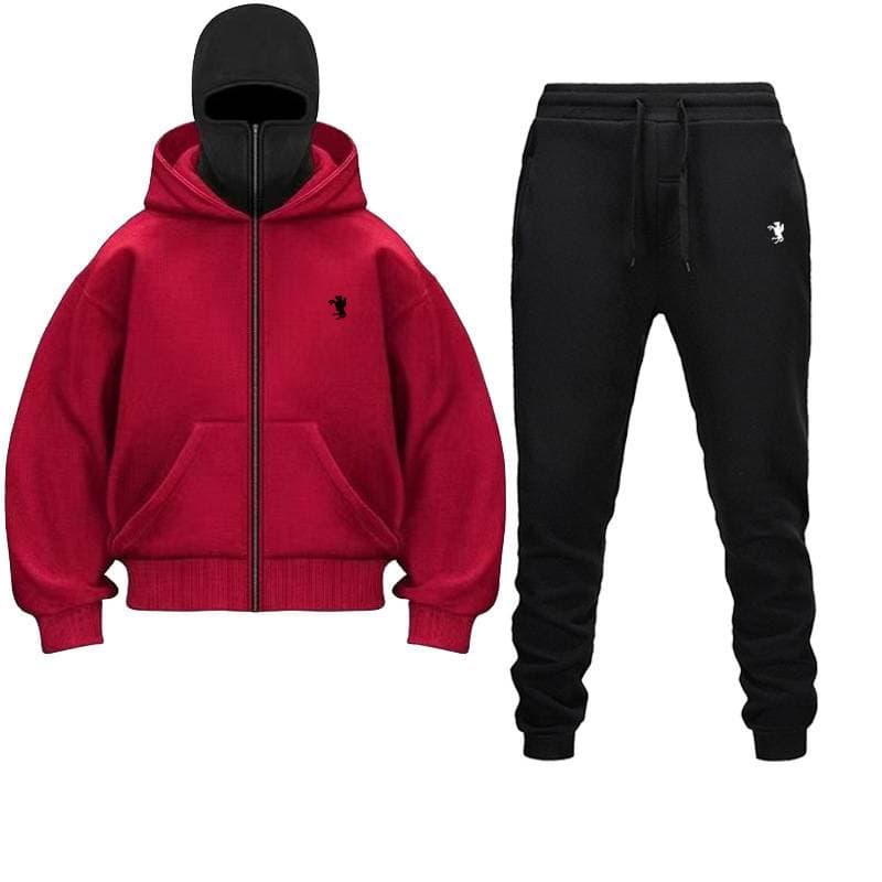 Men's Clothing Hooded Sweatshirt Zipper Sweatpants C Trousers High Street Hip Hop Rap Street US Size Men And Women Sweatpants Wholesale