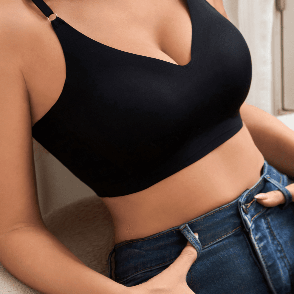 Women's Cross Border Seamless One Piece Bra For Girls Large Size Sexy Beautiful Back Gathered Without Steel Ring Women's Underwear Can Be Wholesaled